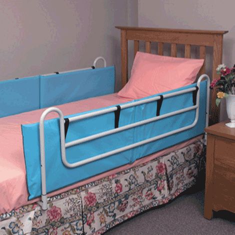 Mabis DMI Vinyl Bed Rail Cushions