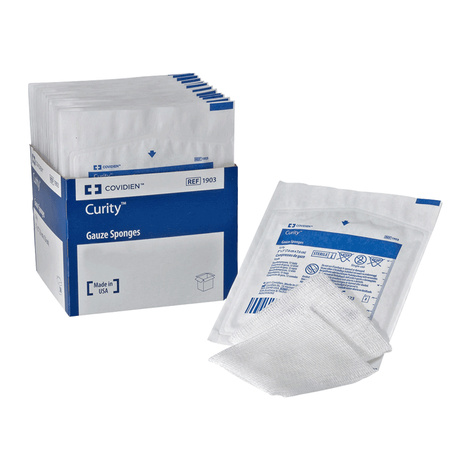 Covidien Curity Sterile Gauze Sponges