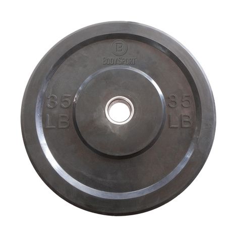 Body Sport 2 Rubber Olympic Bumper Plates