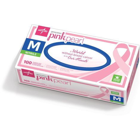 generation pink pearl nitrile exam gloves