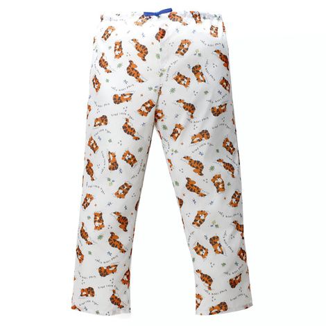 Medline Tired Tiger Pediatric Drawstring Waist Pajama Pants