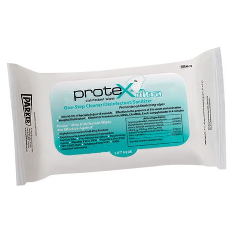 Protex Ultra One Step Disinfectant Softpack Wipes