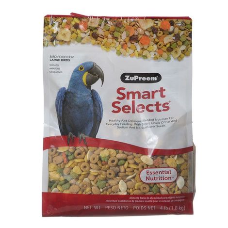 ZuPreem Smart Selects Bird Food For Large Birds