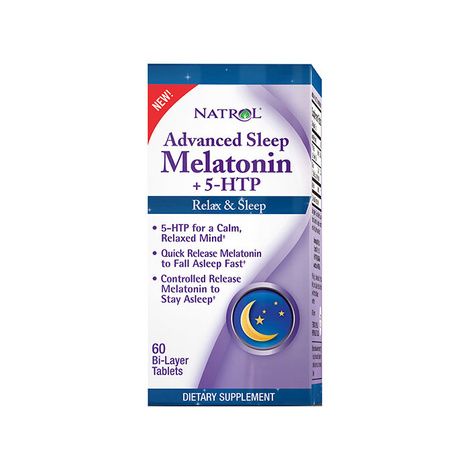 Buy Natrol Melatonin + 5 HTP Advanced Sleep Tablets @HPFY