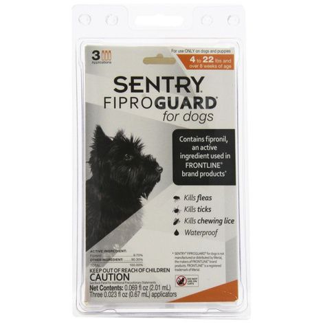 Buy Sentry FiproGuard for Dogs Flea and Tick Treatment