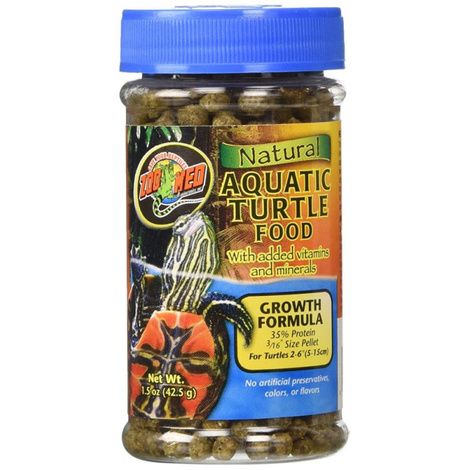 Zoo Med Natural Aquatic Turtle Food - Growth Formula Pellets