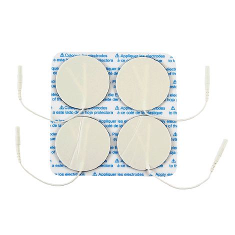 BodyMed White Foam Carbon Electrodes