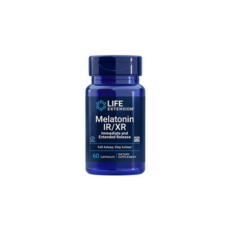 Life Extension Melatonin IR/XR Capsules