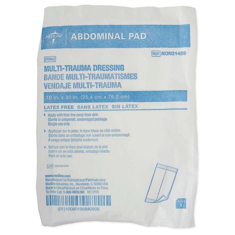 Medline Sterile Multi-Trauma Abdominal Pads