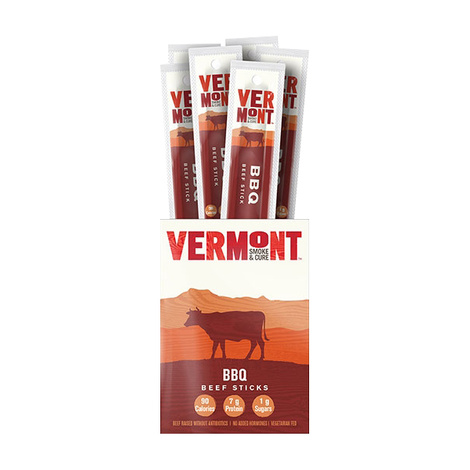 Vermont Smoke & Cure BBQ Beef Sticks