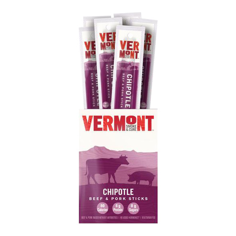Vermont Smoke & Cure Chipotle Beef and Pork Sticks