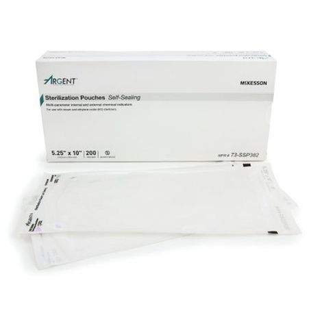 McKesson Argent Sure-Check Self Seal Sterilization Pouch