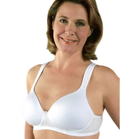 Classique 769E Post Mastectomy Fashion Bra-White-36AA - Wholesale