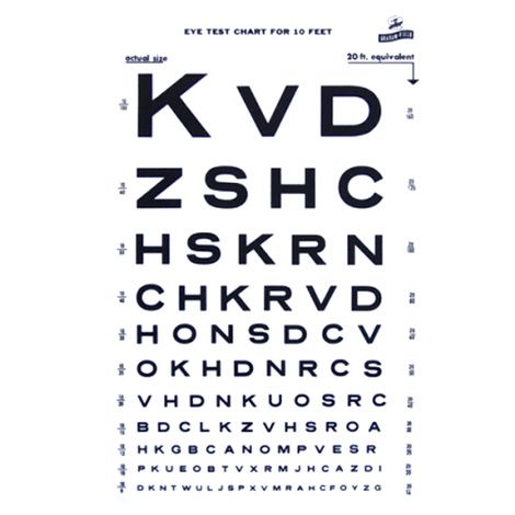 Graham-Field Illuminated Snellen Eye Chart