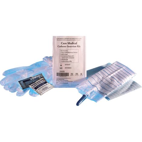 Buy Cure Twist Female Intermittent Catheter With Insertion Kit - 6 Inches - Straight Tip
