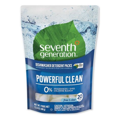 Seventh Generation Natural Automatic Dishwasher Detergent Packs