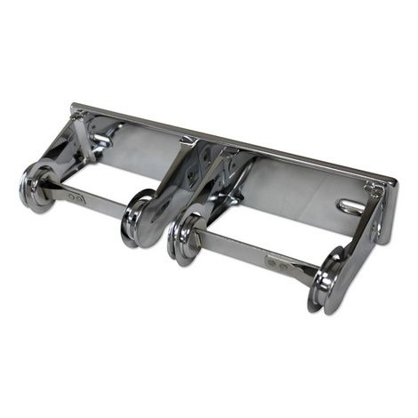 Impact Chrome Double Roll Toilet Tissue Dispenser