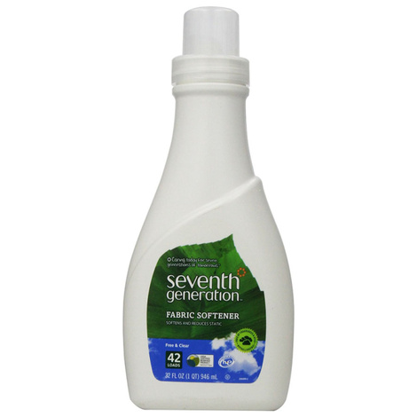 Seventh Generation Free And Clear Liquid Fabric Softener