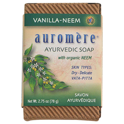 Auromere Ayurvedic Vanilla Neem Soap