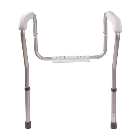 Mabis DMI HealthSmart Germ-Free Toilet Safety Arm Support