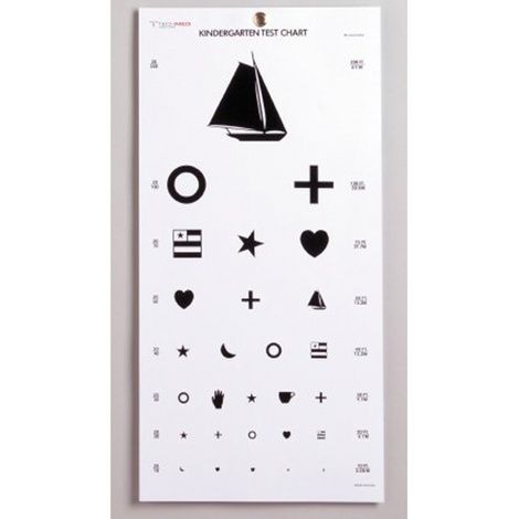 McKesson Preschool Eye Test Chart