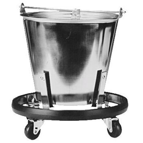 Graham-Field Stainless Steel Kick Bucket and Stand Set