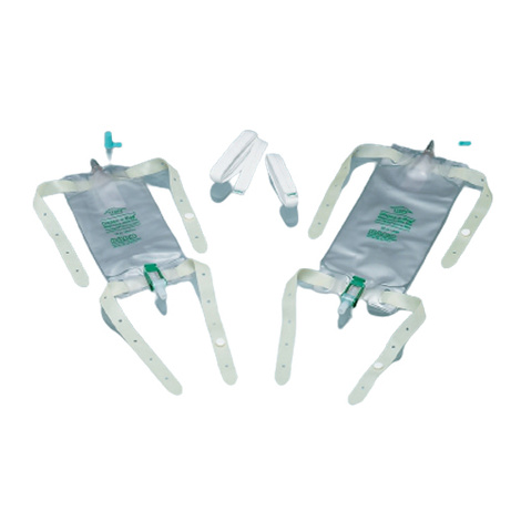 Bard Dispoz-a-Bag Urinary Leg Bag With Anti-Reflux Valve