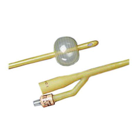 Bard Bardex Lubricath 2-Way Foley Catheter - 5cc Balloon Capacity