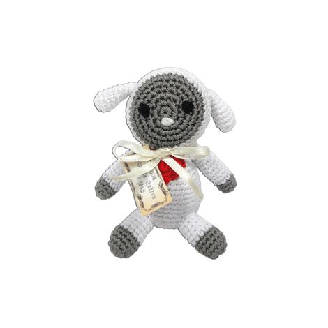 Fleece lamb sale dog toy