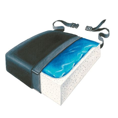 Skil-Care Gel-Foam Vinyl Cushion With LSI Cover