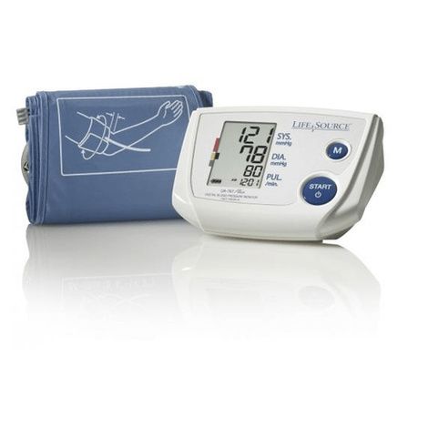 A&d Medical Lifesource One-step Plus Memory Automatic Blood Pressure 