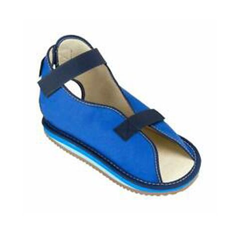 Ossur Blue Canvas Rocker Bottom Cast Shoe