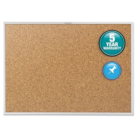 Quartet Classic Series Cork Bulletin Board