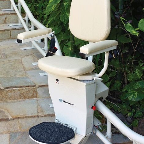 Harmar Helix Curved Stair Lift