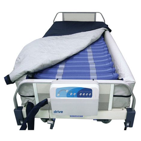 Drive Med-Aire Plus Alternating Pressure and Low Air Loss Mattress System with Defined Perimeter,36W x 80L x 10H,Each,14029DP