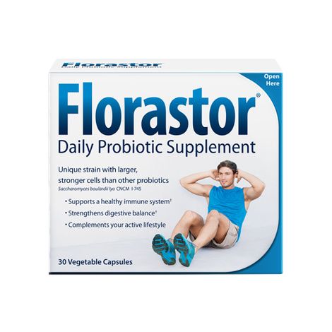 Florastor Daily Probiotic Supplements
