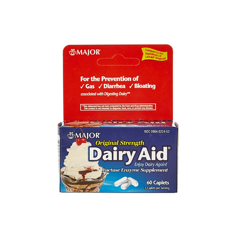 Major Lactase Enzyme Dietary Supplement