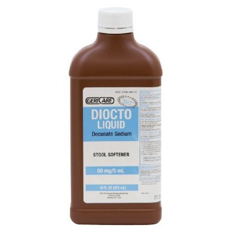 McKesson Stool Softener Brand Liquid