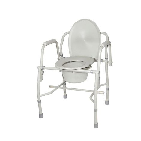 Drive Knock Down Deluxe Steel Drop Arm Tool Free Commode