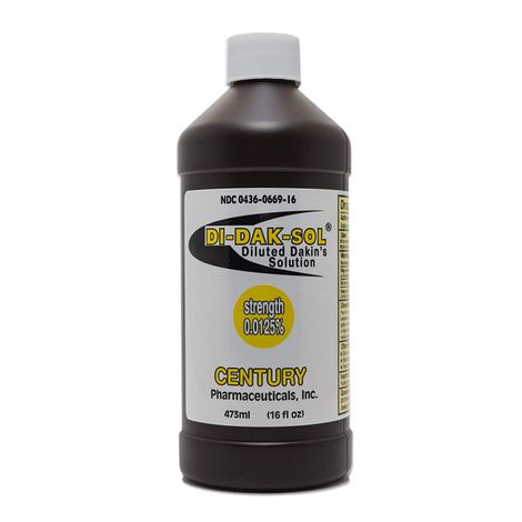 Buy Dakin's Di-Dak-Sol 0.0125% Diluted Solution