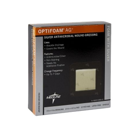 Buy Medline Optifoam AG Plus Silver Antimicrobial Wound Dressings