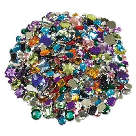 Creativity Street Acrylic Gemstones Classroom Pack