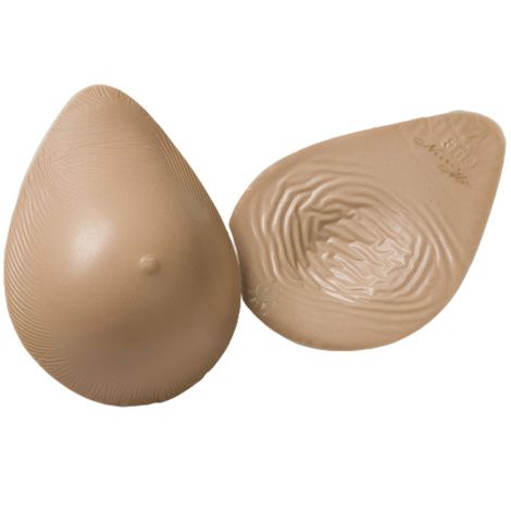 Nearly Me 775 Lites Tapered Oval Lightweight Silicone Breast Form