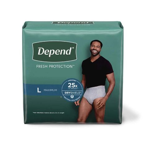 Depend Fresh Protection Underwear for Men