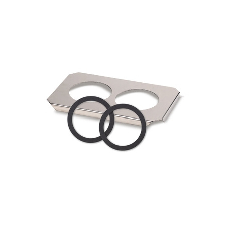 Elma Stainless Steel Two Hole Beaker Cover