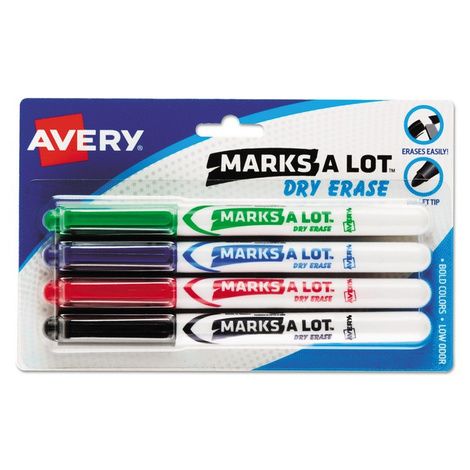 Avery MARKS A LOT Pen-Style Dry Erase Markers