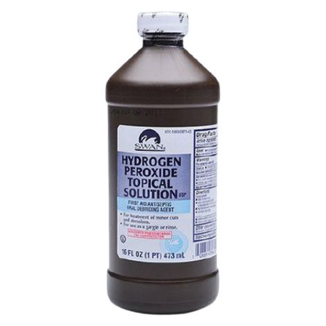 Swan Hydrogen Peroxide Topical Solution, 16 oz