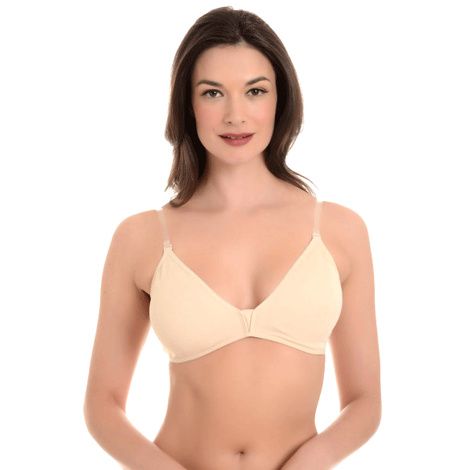 QT Intimates 2 Fit U Dance Bra With Clear Straps and Back