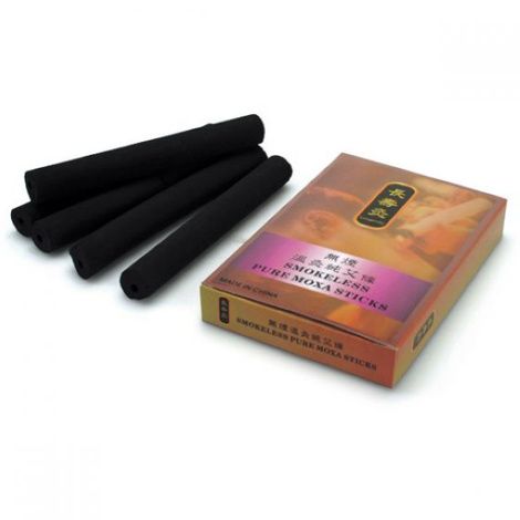 Lhasa OMS Longevity Smokeless Moxa Sticks with Hole
