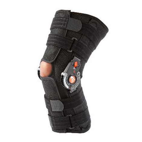 Breg Airmesh Recover Open Back Wraparound Knee Brace